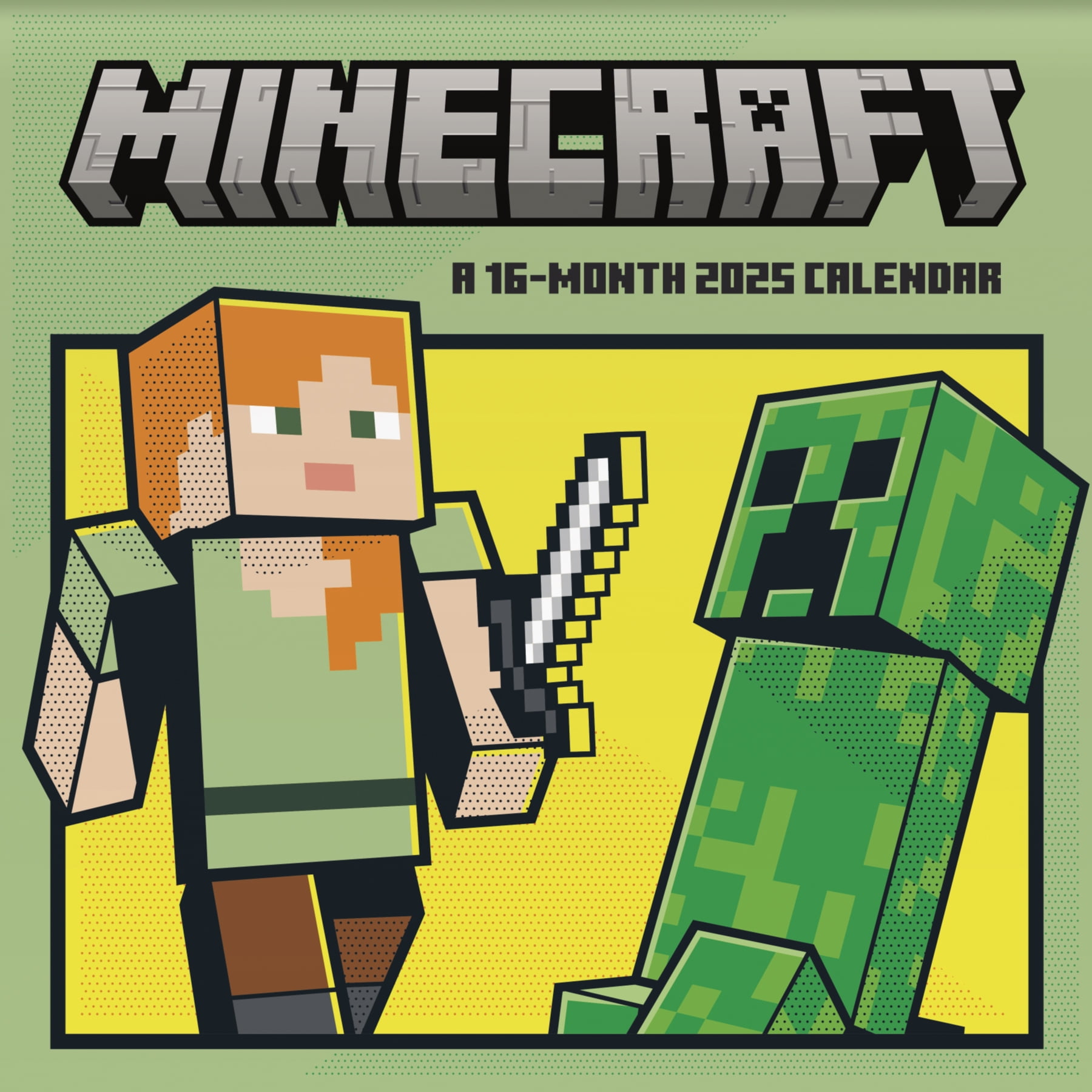 2025 Minecraft Wall Calendar