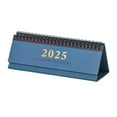 2025 Mini Desk Calendar, Horizontal Solid Color, Office Daily Planner