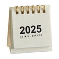 thumbnail image 1 of 2025 Mini Desk Calendar Small Tabletop Organizer Monthly Planner Compact Office Desktop Decoration with Clear Date Display Practical Gift Idea, 1 of 5