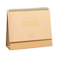 thumbnail image 1 of 2025 Mini Desk Calendar, Standing Flip Desktop Calendar, Portable Daily Planner with Writing Space, Multi-Functional Paper Schedule Organizer for Office Home Use, 1 of 7