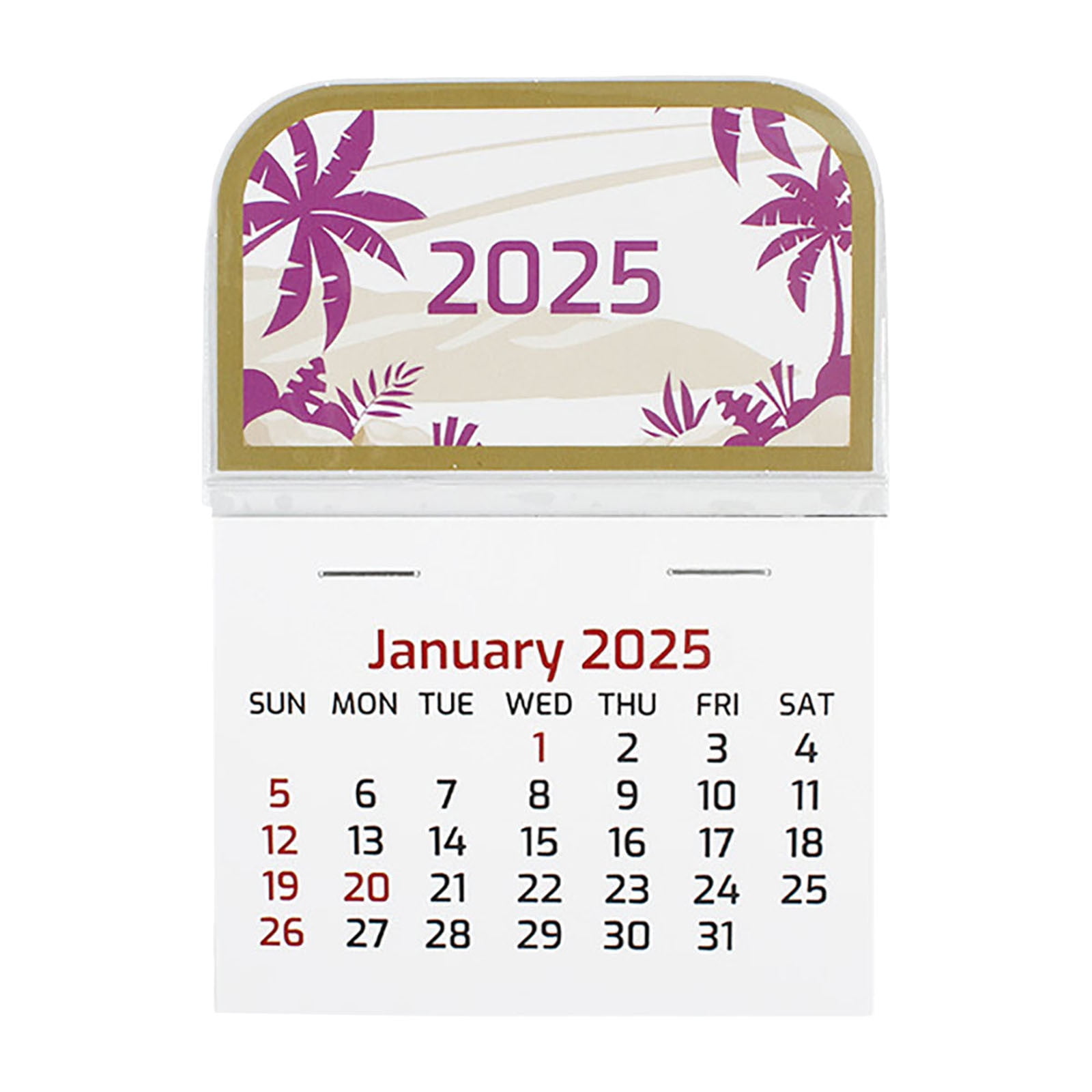 Mini Stick On Calendar 2025 