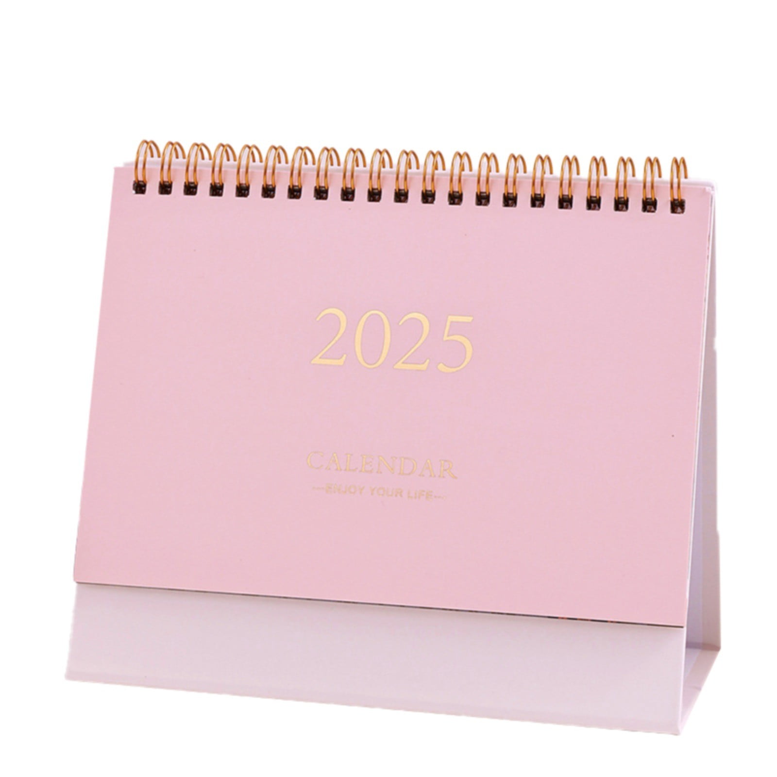 2025 Minimalist Calendar Pink 2025 Desktop Calendar Stand Up Desktop