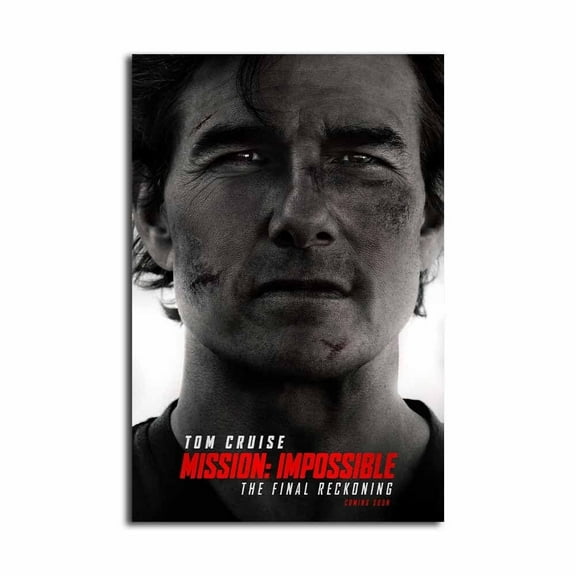 2025 Missions Impossible Posters The Final Reckoning Movie Canvas Wall Art Collection Gift Modern Home Bedroom Living Room Office Picture Wall Decor Print