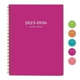 2025 Monthly Planner, 8.5x11" 24 Months (JAN. 2025 DEC. 2026), Large Daily Blocks, Deep Pink