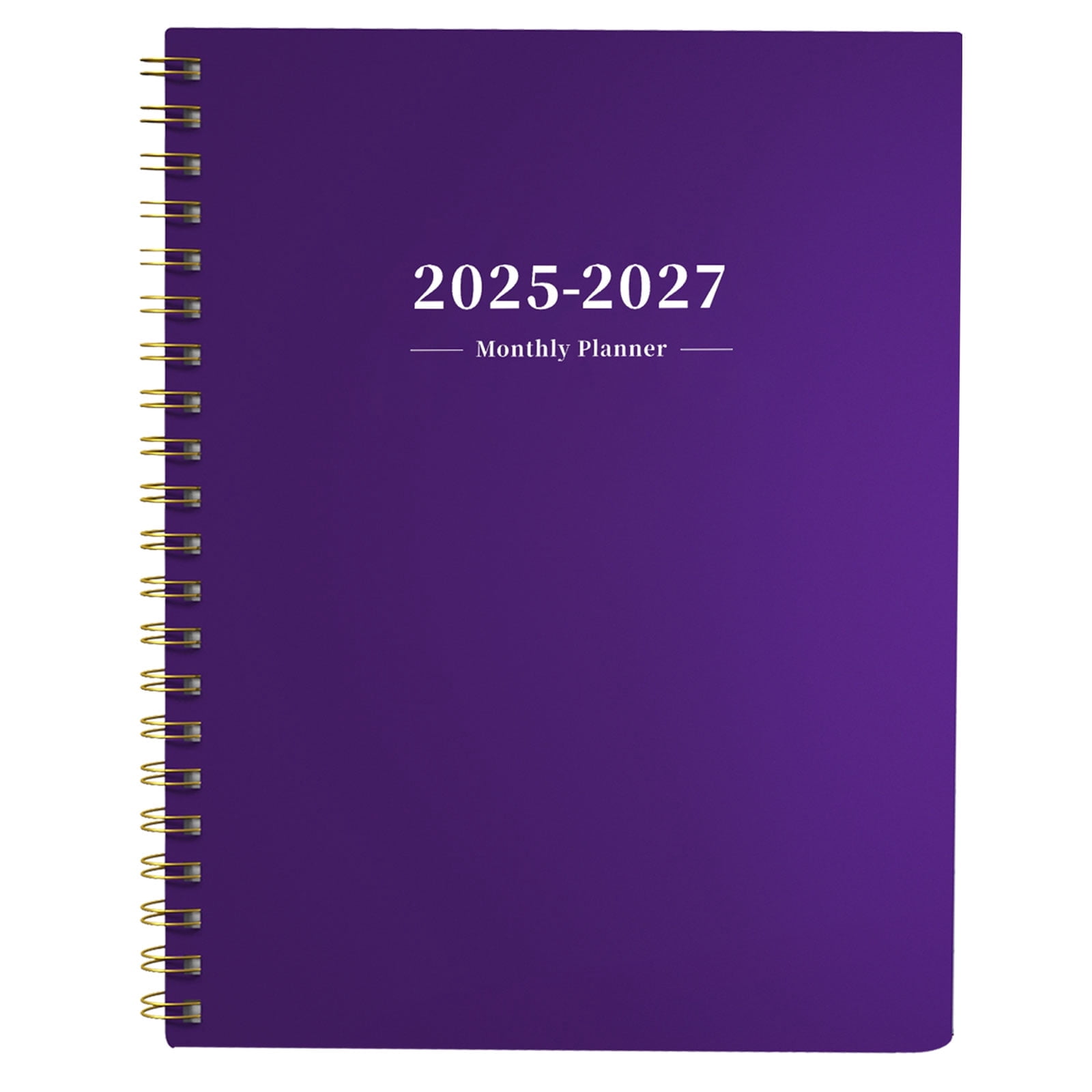 2026-2027 Monthly Planner - 2 Year Calendar 9x11 Inches With Inner Pocket & Tabs