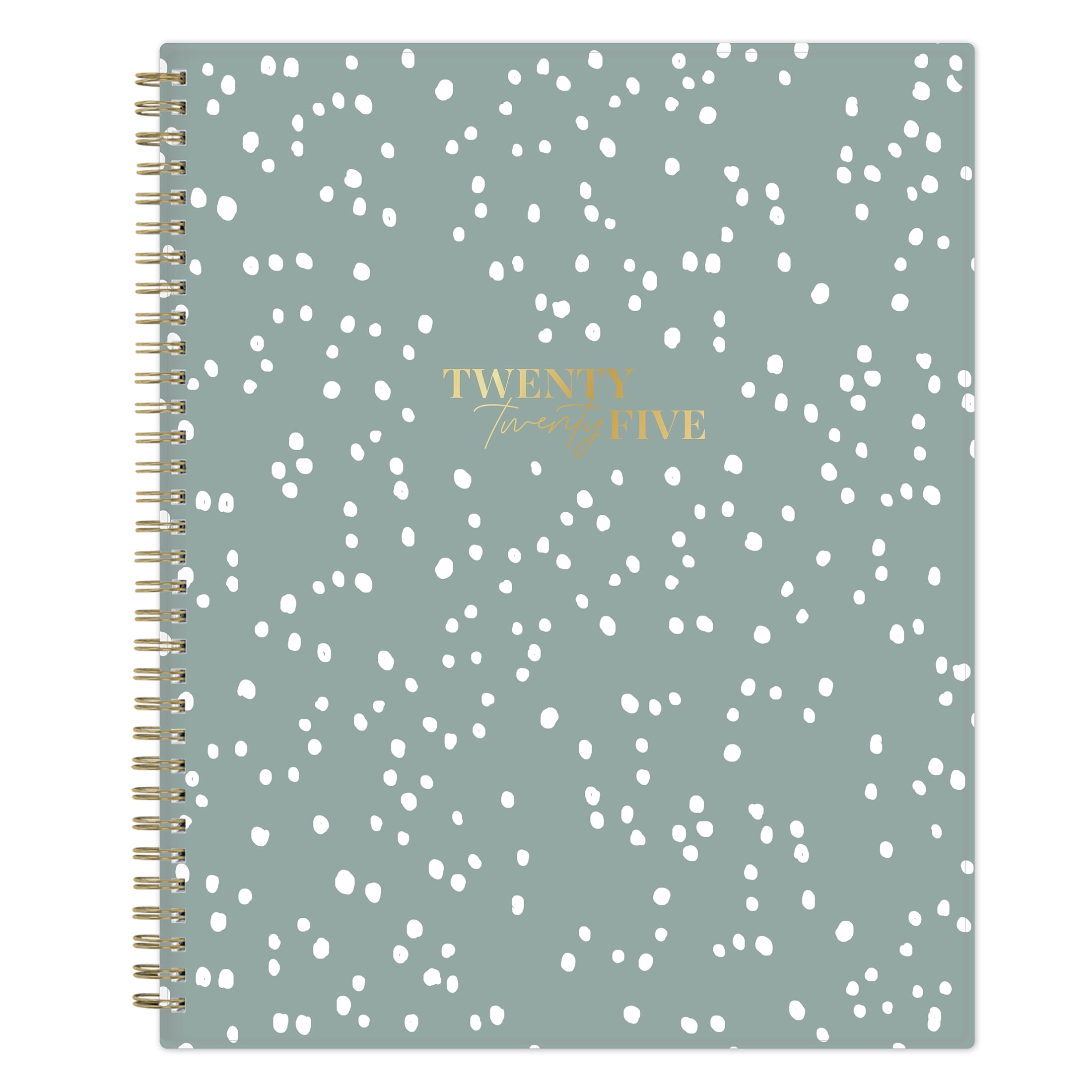 2025 Weekly Monthly Planner, 8.5x11, bossbabe for Blue Sky, Dommy Green