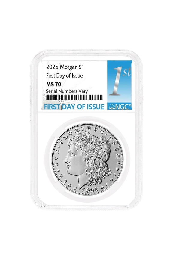 2025 Morgan Silver Dollar NGC MS 70 FDOI