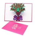 thumbnail image 1 of 2025 Mother's Day 3D Greeting Card - Laser-Cut Floral Bouquet Card for Mom/Wife/Grandma (Handmade 7.9x5.9in Eternal Flower Home Decor Art Gift)​, 1 of 1