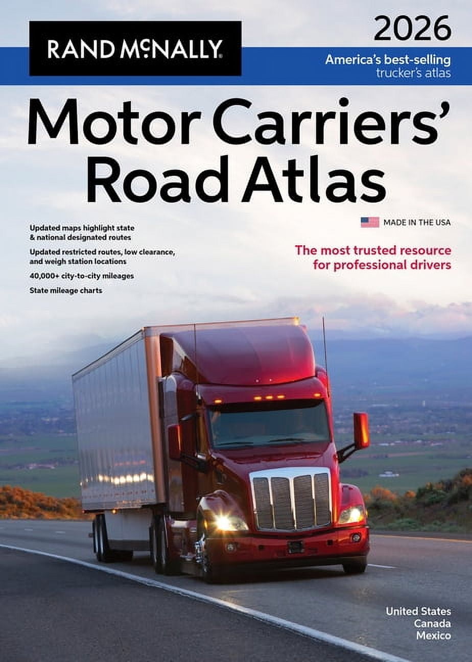 2026 Rand McNally Motor Carriers Road Atlas, (Paperback)