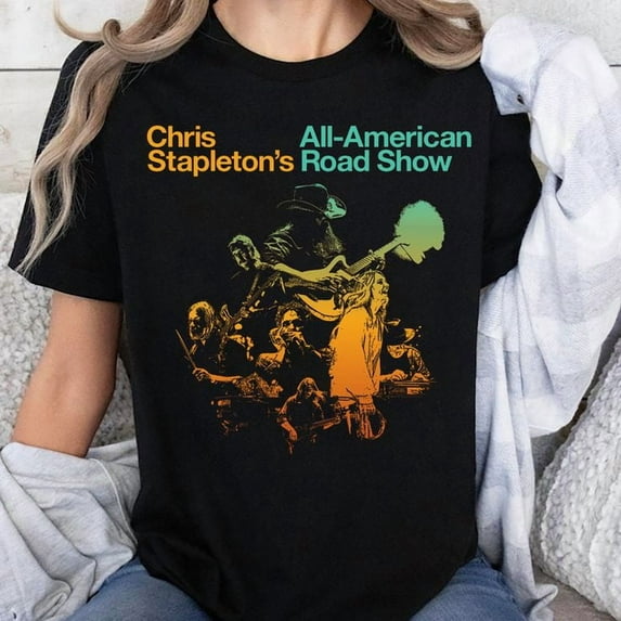 2025 Music Tour T-Shirt Mens Interestingtrendy Cotton Top Black, Men's And Women's Graphic Tee 100% Cotton by TBun, Full Sizes S-5XL