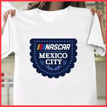 2025 NASCAR Mexico City Race Logo T-Shirt All Size S-3XL
