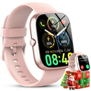 TIKLAND 2025 NEW 1.91''HD Screen Smart Watch Compatible with Android and iPhone,Answer/Make Calls/100 Sports Modes/Message Reminder,IP68 Waterproof Fitness Tracker for Men Women, Gifts