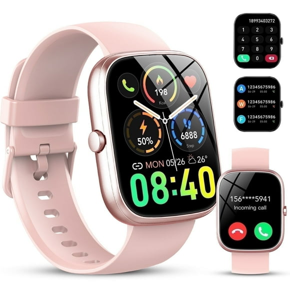 2025 NEW 1.91''HD Screen Smart Watch Compatible with Android and iPhone,Answer/Make Calls/100 Sports Modes/Message Reminder,IP68 Waterproof Fitness Tracker for Men Women, Gifts