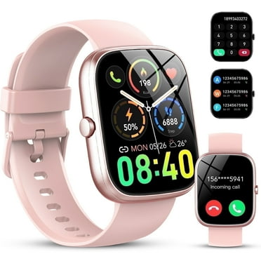 2025 NEW 1.91''HD Screen Smart Watch Compatible with Android and iPhone,Answer/Make Calls/100 Sports Modes/Message Reminder,IP68 Waterproof Fitness Tracker for Men Women, Gifts