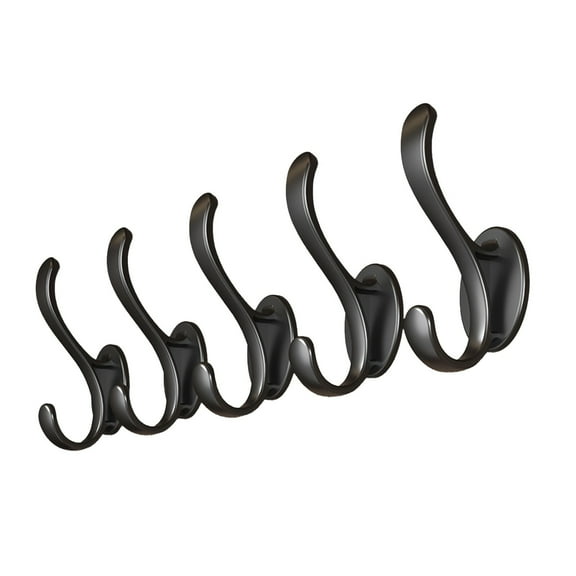 2025 NEW 5 Sets Of Non Perforated Clothes Hooks For Entering The Wardrobe Clothes Hooks For Hanging On The Wall And Coat Hooks For Hanging On The Wall