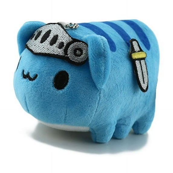 2025 NEW Bugcat Capoo Plush Toys Keychain Cute Blue Cat erpillar Soft Stuff Animal Bag Accessories Pendant For BIrthday GIft-02