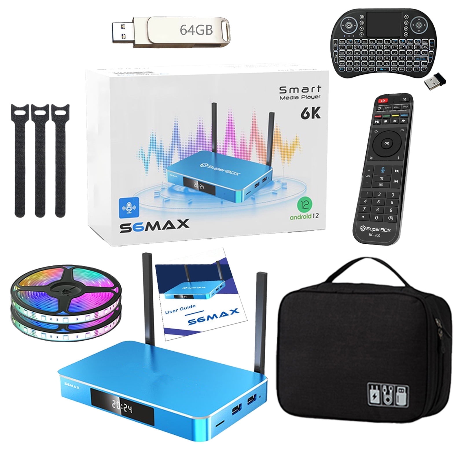 2025 NEWEST SUPERBOX S6 MAX-FREE AIR SHIPPING-LIFETIME USE-AUTO UPDATE