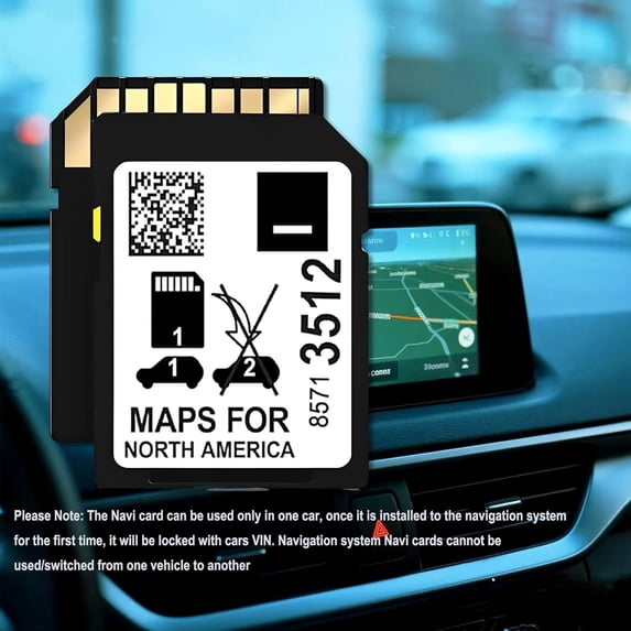 2025 Navigation SD Card Update Latest Map for 2019-2023 GM Vehicles with Buick,Cadillac, Chevrolet,GMC,Part 8571 3512 USA/CAN/MEX,10 Year After-Sales Service
