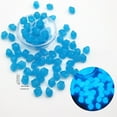 thumbnail image 1 of 2025 New 0.51" Glowing Aquarium Stones Resin Shape 50-Pack for Fresh/Saltwater Tank, Night Light Decor, 1 of 3