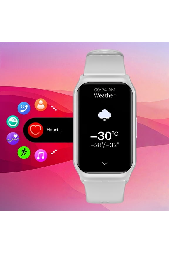 2025 New 1.45" Slim Square Full Touch Unisex Smart Watch, Bluetooth Calling & Music Playback, Multi-Sport Modes and Multimedia Notifications, Compatible with iPhone & Android