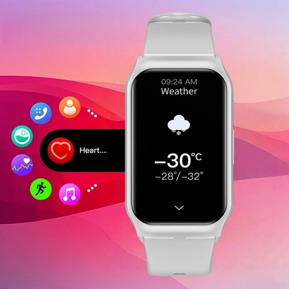 2025 New 1.45" Slim Square Full Touch Unisex Smart Watch, Bluetooth Calling & Music Playback, Multi-Sport Modes and Multimedia Notifications, Compatible with iPhone & Android