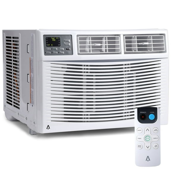 2025 New 10000 BTU Window-Mounted Air Conditioner, Fast Cooling Window AC Unit for 450 Square Feet with Remote Control and Wifi, Energy Saving, Low Noise
