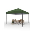 thumbnail image 1 of 2025 New 10x10 Pop Up Canopy - Outdoor Canopy Tent with Portable Roller Bag - One Button Push Setup, 3 Adjustable Height, 4 Weight Bags, 8 Stakes & 4 Guy Ropes Included, 1 of 6