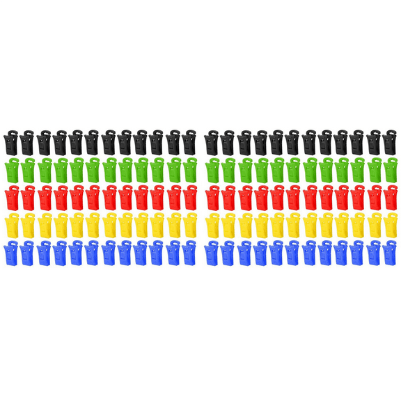 2025 New! 120 Sock Clips for Washing Machine and Dryer, with Hooks,Sock Holder Machine,Directly Into the Drawer