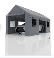 Heavy Duty Portable Carport 20'x12' Outdoor Tent Car Shelter Garage Shed Canopy