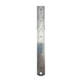 thumbnail image 1 of 2025 New 13" Stainless Steel Ruler Dual-Scale Inch/Cm Silver for Engineering, Drawing, Office, 1 of 6