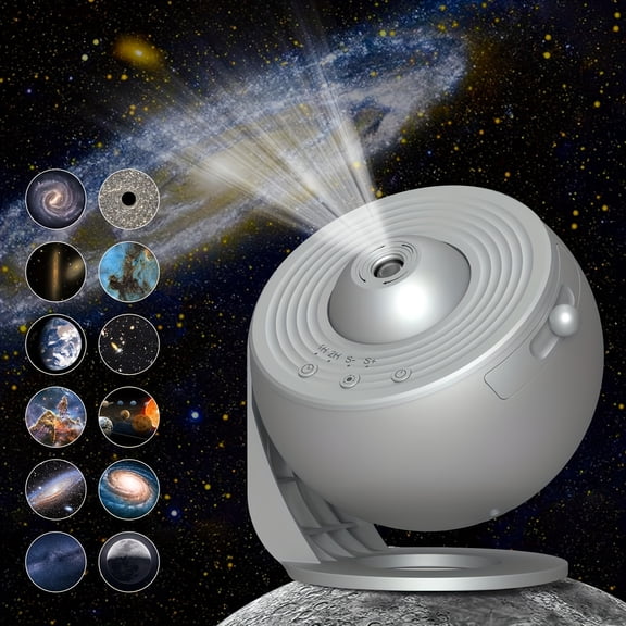 2025 New 13-in-1 Planetarium Galaxy Projector, Milky Way Nebula Night Light with Timer, 48% Larger Projection & 25% Brighter, LED Space Lamp for Room Decor