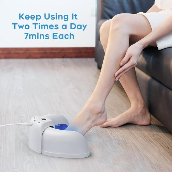 2025 New!1pc Nail Fungus Lights, Cleaning Nail Tools, Utilizing 470nm-Blue-Light, 910nm-Infrared-Light(Invisible),SensitiveSkin or Allergy- Gentle Yet Effective Solution