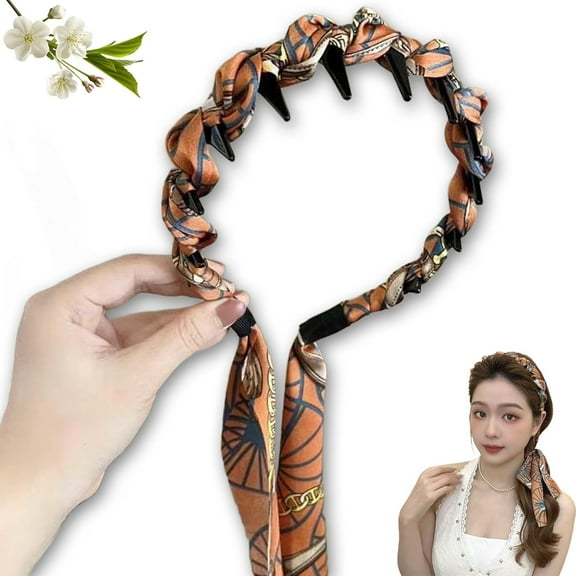 2025 New 2 in 1 Retro High Skull Pearl Headband, Retro High Skull Headband, New Wave Hair Bands, high Skull Head Band, 1 Second Fluffy high Cranial Effect, Ribbon headband for Women