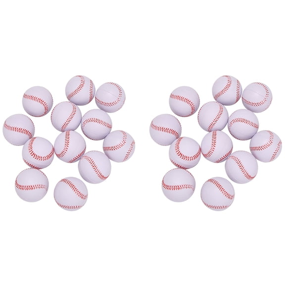 2025 New! 24Pack Baseball Foam Softball 9Inch Adult Youth Training Sporting Batting Ball for Game Pitching Catching