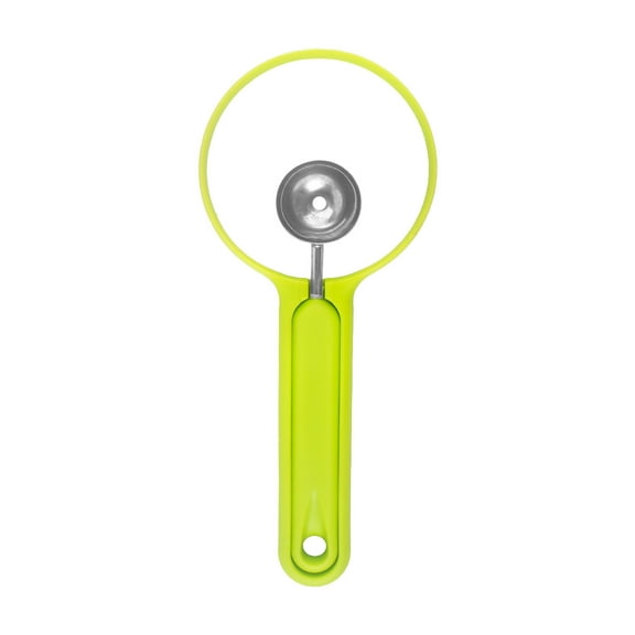 2025 New 2pcs Stainless Steel Melon Baller Scooper Set, Fruit Digger Divider, 7.1" Kitchen Tool, Multi-Functional, 304 Steel, for Watermelon & More Chef's Top Choice