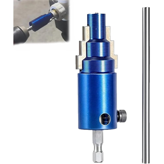 2025 New 3 In 1 Broken Pipe Extractor Tool, Electric Drill & Manual Heavy-Duty Valve Remover in 40CrV Steel for 1/2",3/4",1" Rusted Faucet Bolts & Angle Valves, Ideal for Plumbers (1Pcs)