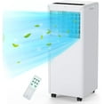 thumbnail image 1 of 2025 New 3-In-1 Portable Air Conditioner - 8,000 BTUs, Fan, LED Display, Remote Control, Timer, and Sleep Mode for Rooms Up to 350 Sq.Ft, 1 of 7