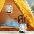 thumbnail image 1 of 2025 New 3-in-1 Portable Desk Fan - Multi-Gear Cooling, Wall/Desk Dual Use, USB-Powered with Energy Saving & Low Noise for Office/Dorm/Travel (6.8'' Compact, 322g Lightweight), 1 of 9