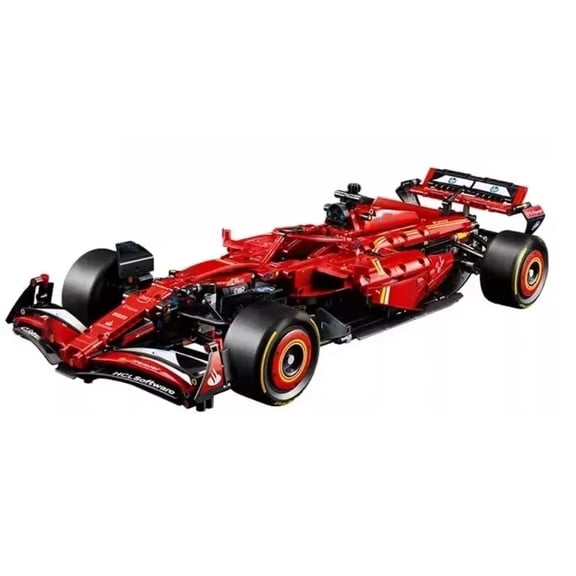 2025 New 42207 Technology 1:8 F1 Formula racing Model Building Block Mechanical Set Assembly Toy Boy Birthday Gift