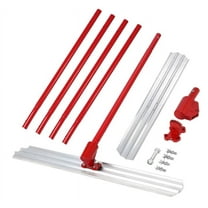 2025 New 48"x 8" Magnesium Concrete Float, with 4 Combinable Handles and Carrying Toolbox, for Concrete Finishing