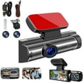 thumbnail image 1 of 2025 New 64G Enesy Front and Rear Dash Camera, Enesy Dash Cam, Enesy Front & Rear Dash Cam, Wireless WiFi Connection, 1080p HD Night Vision Dual Video Recording, 1 of 9
