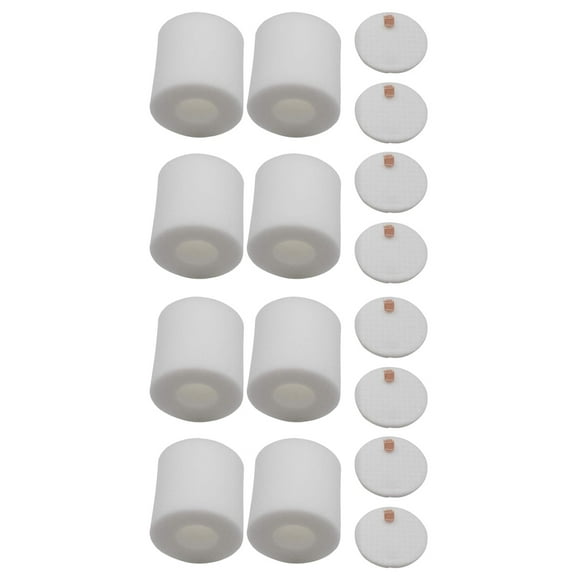 2025 New! 8x Replacement Base Pre-Motor Foam Filters for IQ Robot Vacuum R101AE RV1001AE UR1005AE Self-Empty