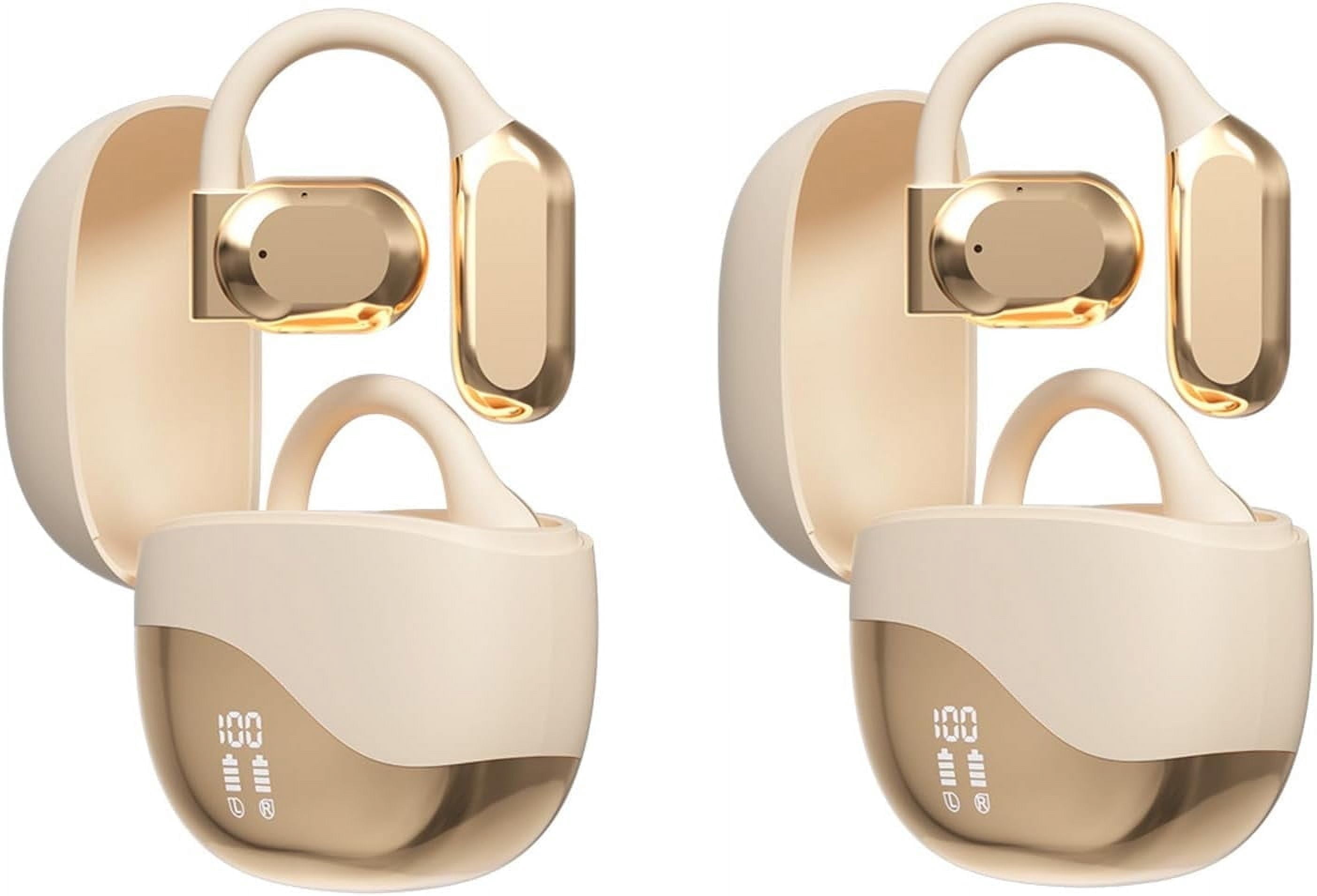2025 New AI Real Time Language Translator Earbuds Open Ear AI Translation Earbuds Translation Pods Translator Earbuds for Android iOS, 144 Languages Translator Pods for iOS & Android (2pcs)