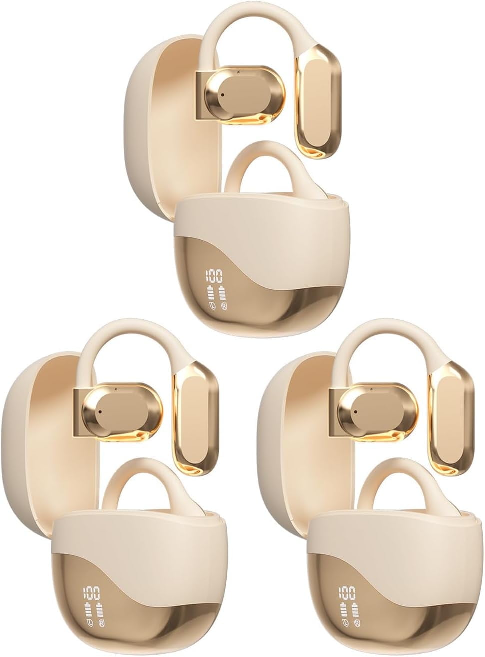 2025 New AI Real Time Language Translator Earbuds Open Ear AI