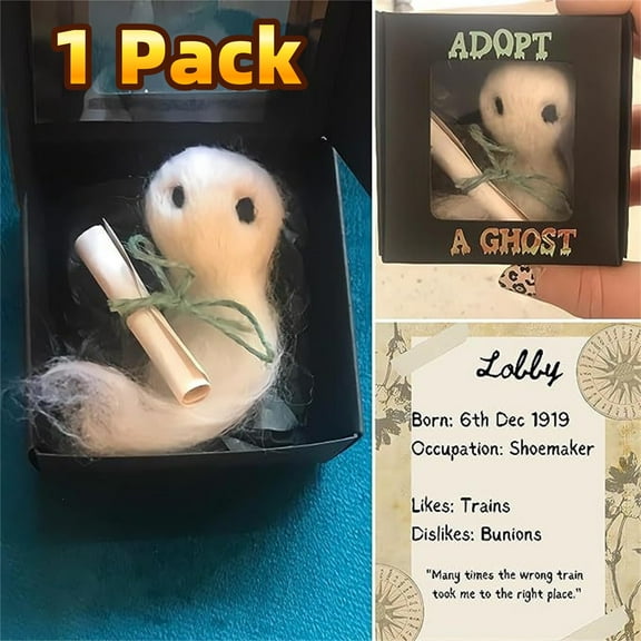2025 New Adopt A Ghost Halloween Creative Cute Doll