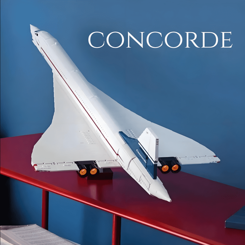 2025 New Airbus Concorde Building Kit Supersonic Airliner Space Shuttle ...