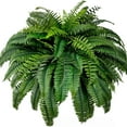 thumbnail image 1 of 2025 New Artificial Fern for Outdoors Ferns Large Artificial Ferns for Front Porch Halls Indoors Gardens Churches Window Box Decorating, 1 of 4