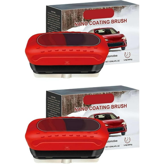 2025 New Automotive Oil Film Cleaning Brush, Glass Cleaning Board, Reusable Oil Film Cleaning Brush, Glass Oil Film Remover for Car, Glass Cleaning Board, 120ml Capacity (2pcs)