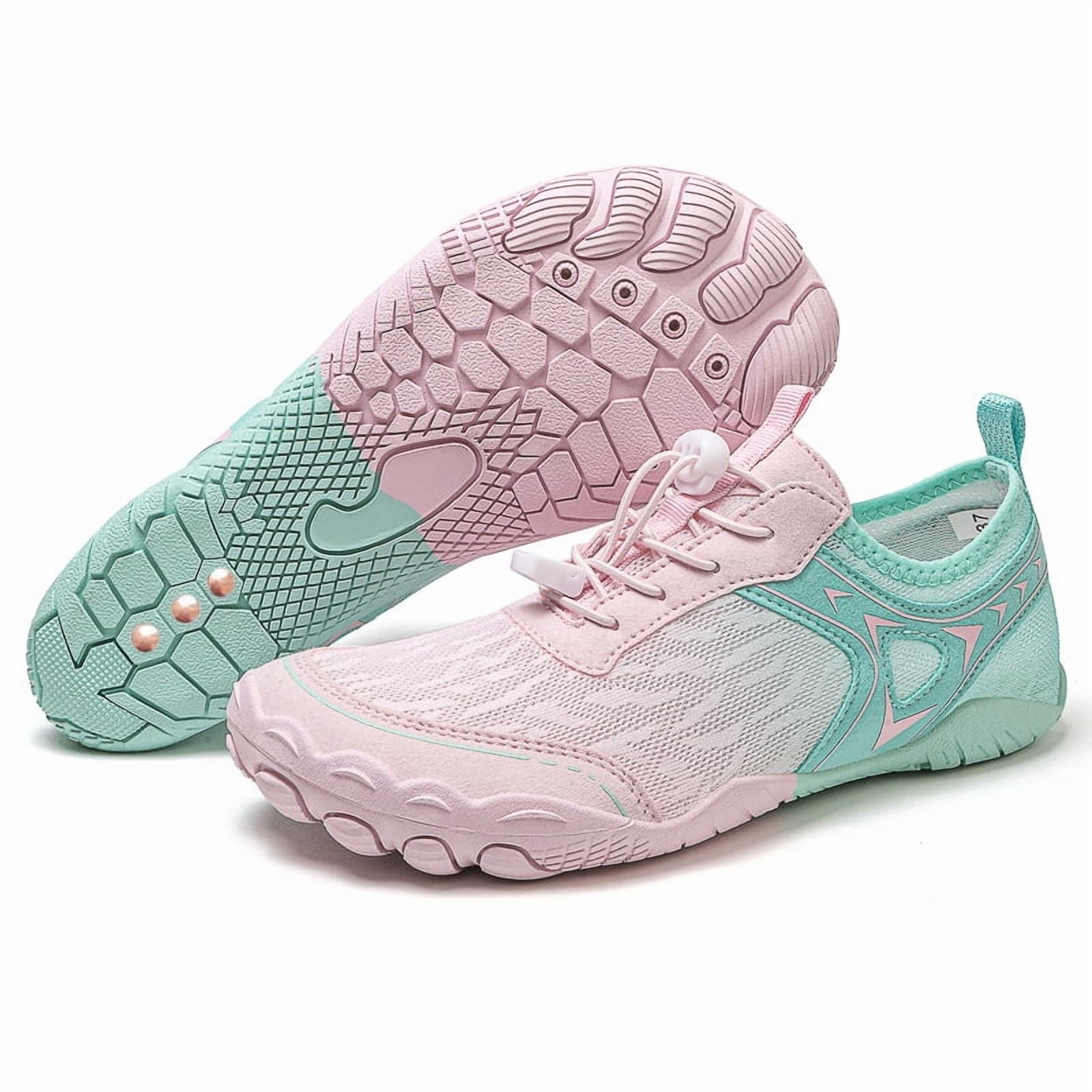 2025 New Barefoot Hiking Shoes for Women & Men, Non-Slip Wide Toe Running Footwear with Copper Grounding Insoles & Rivets, Breathable Comfortable Unisex Outdoor Sneakers