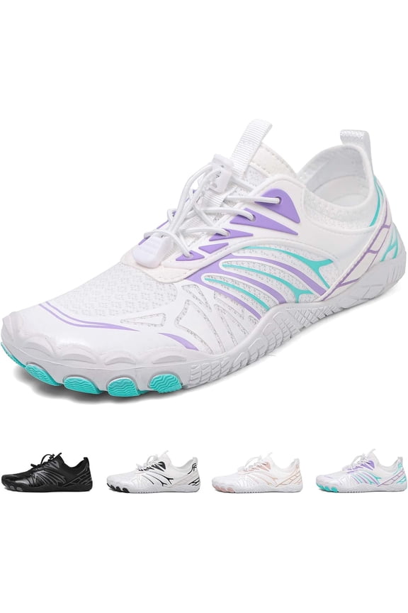 2025 New Barefoot Shoes Women, Hike Barefoot for Womens Mens，Water Shoes with Wide Toe Box Healthy Non-Slip Breathable Barefoot Vitality